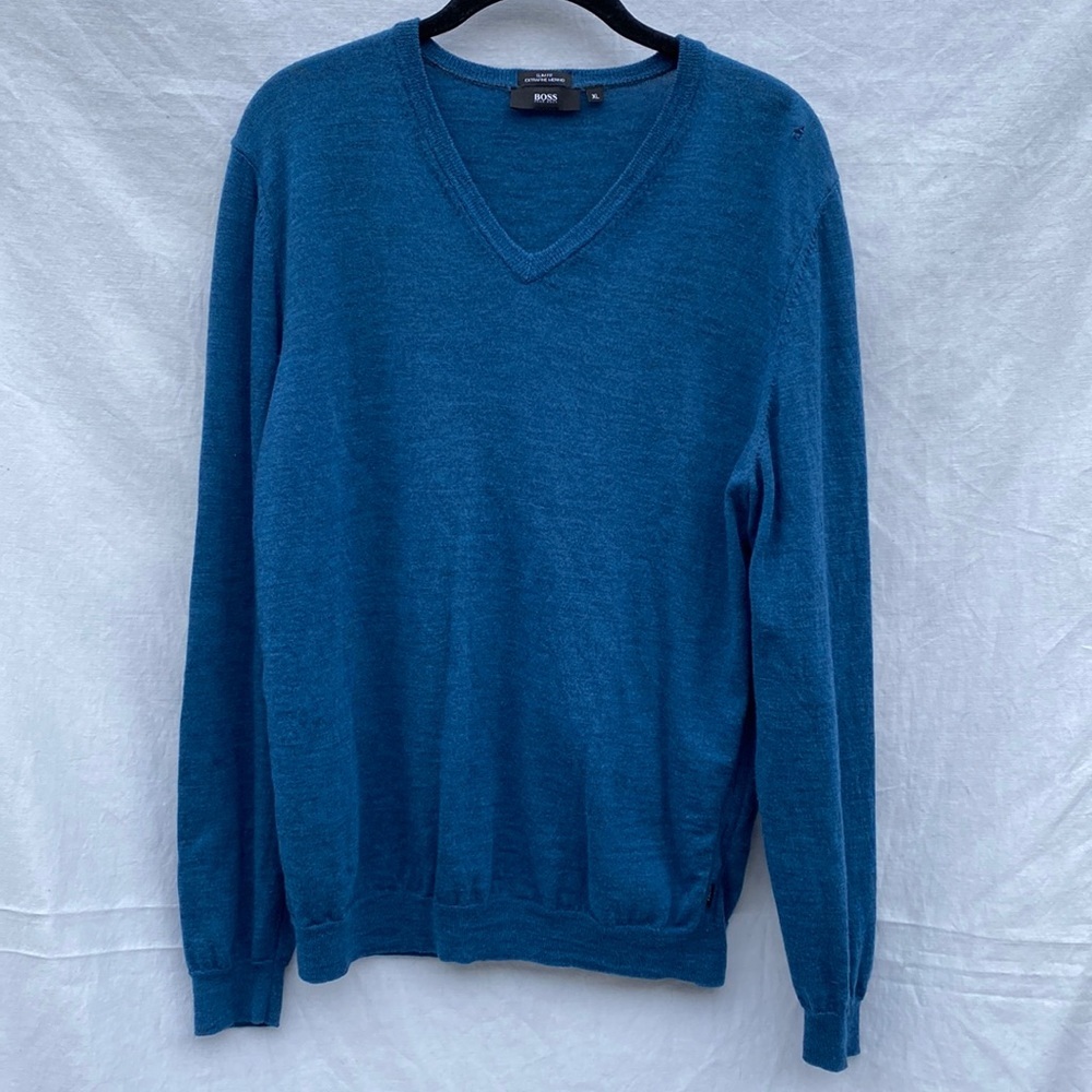 Hugo Boss V-neck Dress Sweater